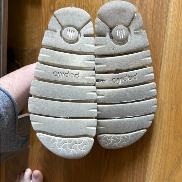 Wedge Birkenstock Papillio Tan Sandals with Adjustable Straps - Picture 5 of 5